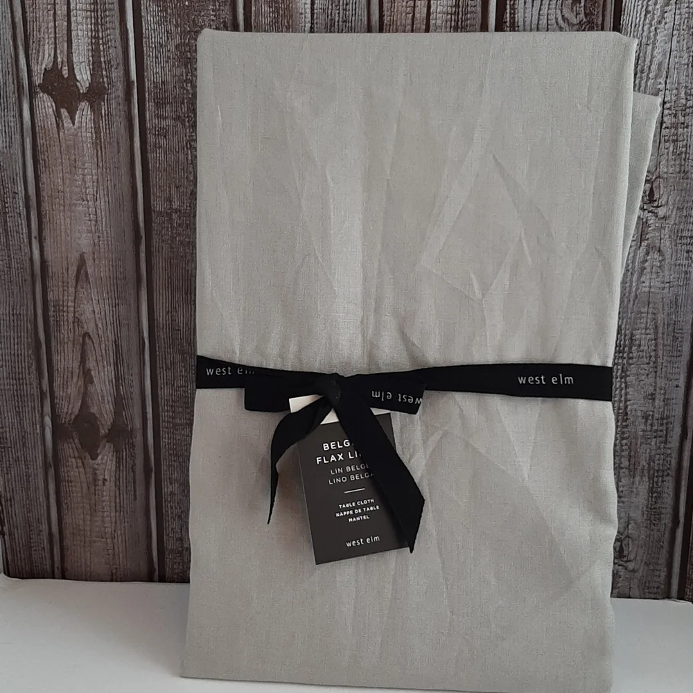 *West Elm 100% Belgian Linen 60
